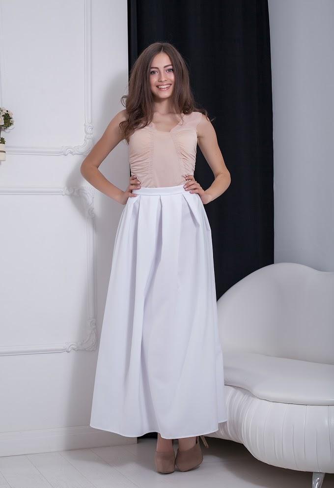 Юбка женская Podium Kerry 17976-WHITE S Белый