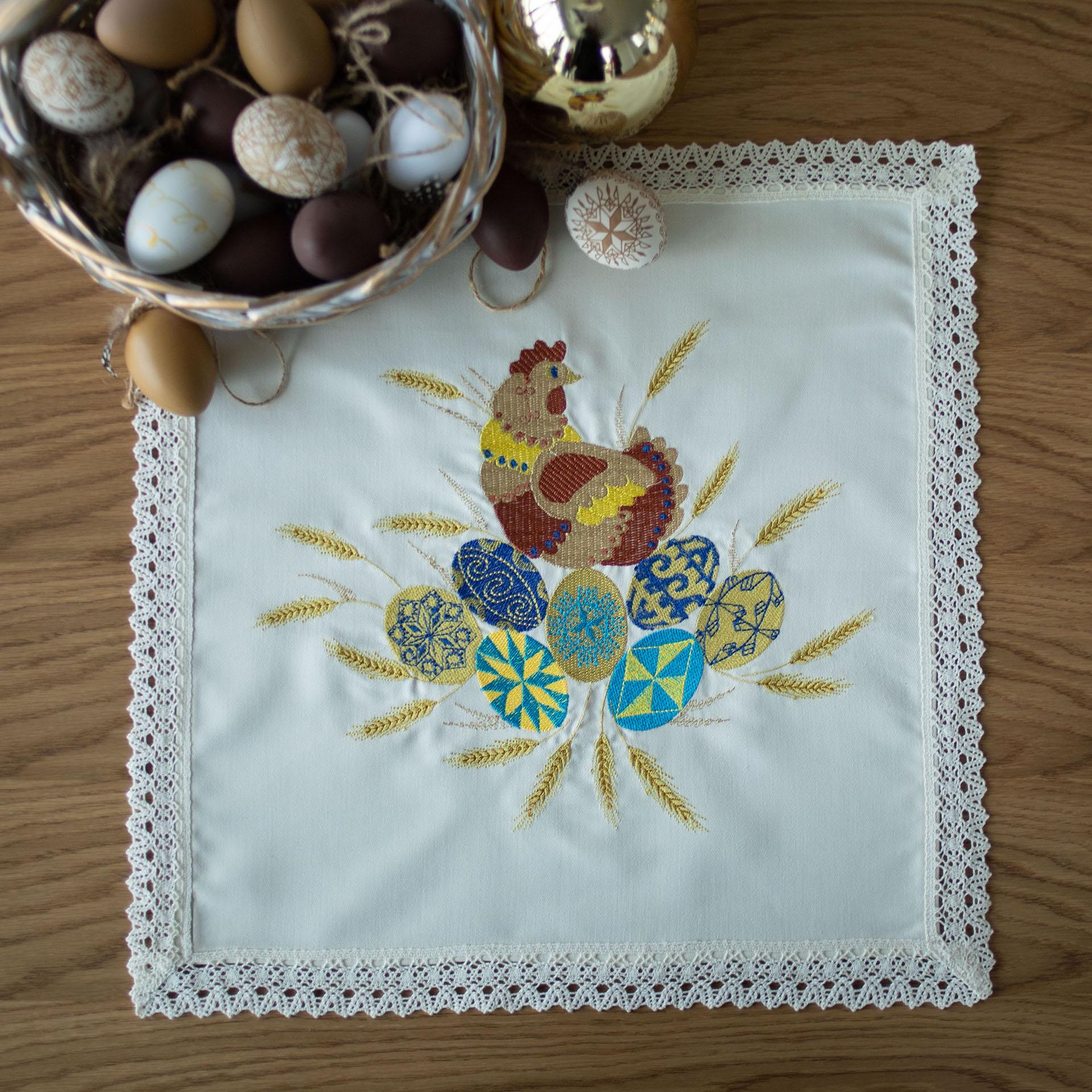Серветка великодня Едельвіка 40х40 см (360-23/00)