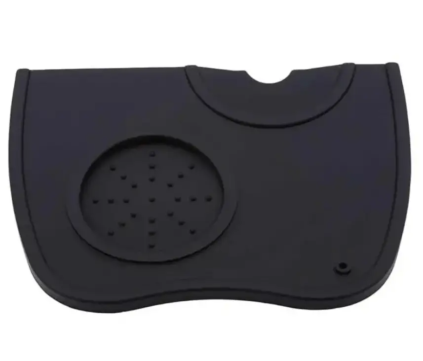 Килимок для темпера кутовий силіконовий 12,5х17 см Чорний (378931444)