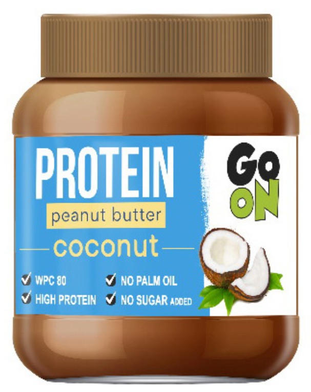 Арахисовая паста с протеином Go On Nutrition Protein Peanut Butter Coconut 350 г