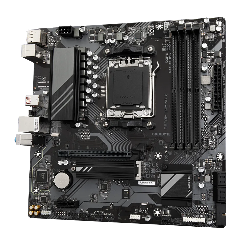 Материнська плата Gigabyte A620M GAMING X Socket AM5 A620 MicroATX HDMI/DP Gaming Series (576999)