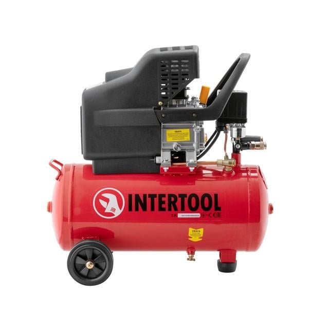 Компресор Intertool PT-0009 24 л 1,5 кВт 220 В 8 атм 206 л/хв