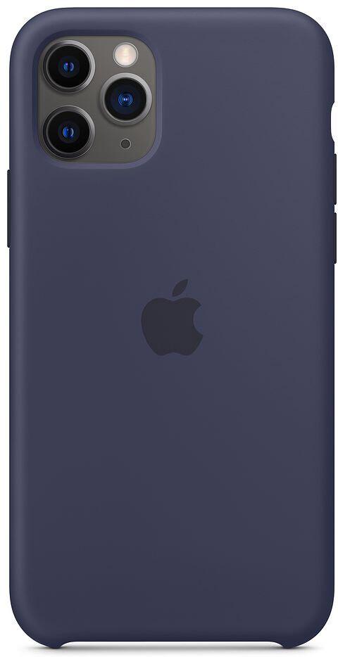 Чохол оригінальний силіконовий Silicone Case MWYW2ZM/A для Apple Iphone 11 Pro Max (6.5") Midnight Blue - фото 9