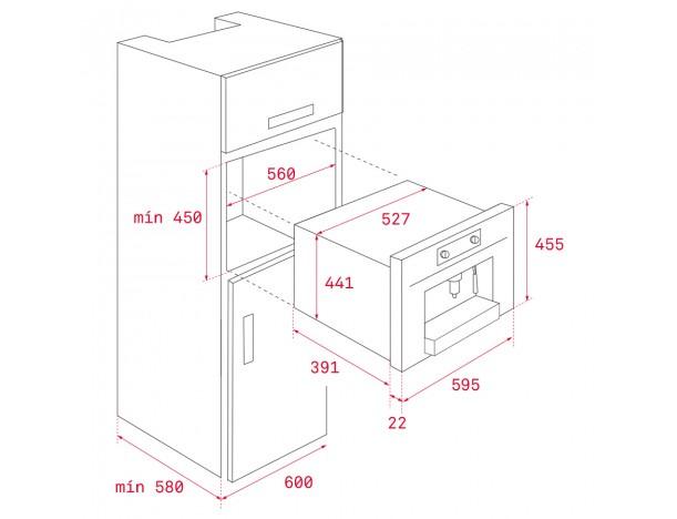 Кавоварка вбудована Teka Maestro CLC 835 MC WH (111630000) - фото 3