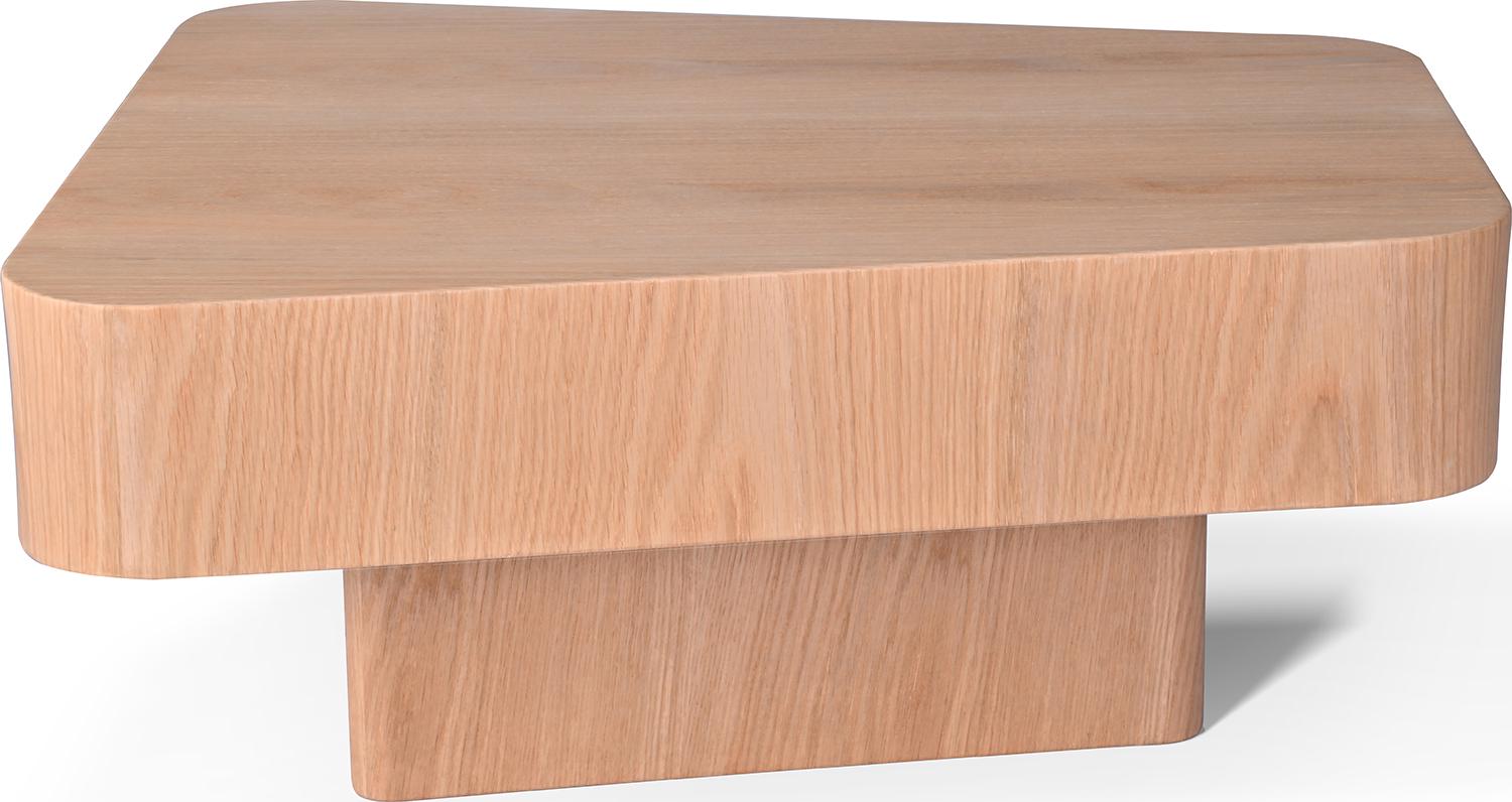 Кофейный столик Dominic 80 см Oak nature top and base (13982)