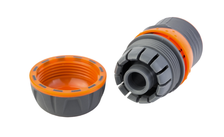 Коннектор быстросъемный Flora 1/2" для шланга 3/4" с замком (5015484)