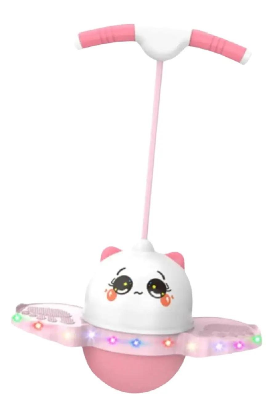 Стрибун-джампінг на гумці дитячий з підсвічуванням 54 см