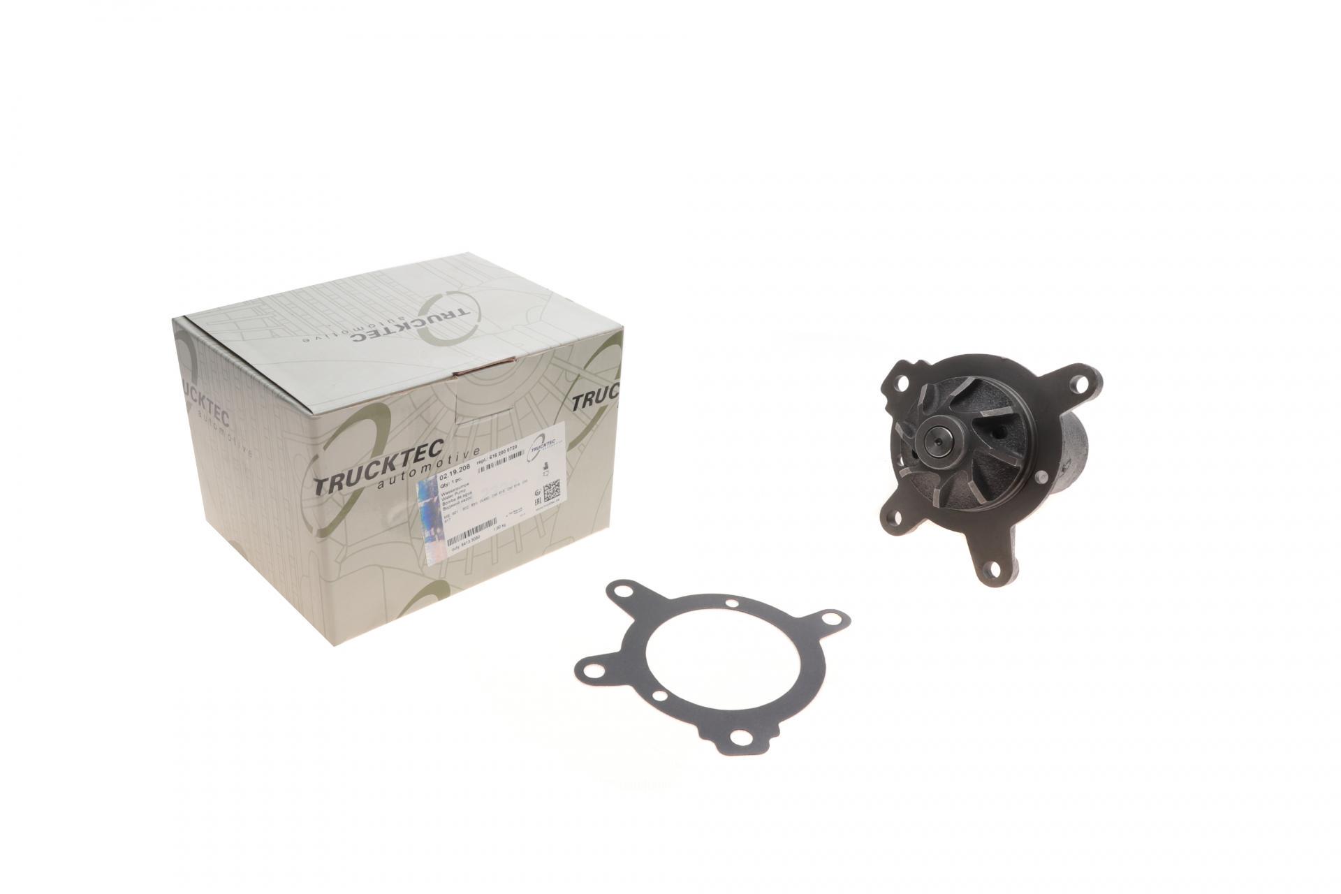 Помпа воды TRUCKTEC AUTOMOTIVE Mercedes 207D-407D OM616 82-89/MB100 88-96-02.19.208 Помпа воды TRUCKTEC AUTOMOTIVE Mercedes 207D-407D OM616 82-89/MB100 88-96-02.19.208