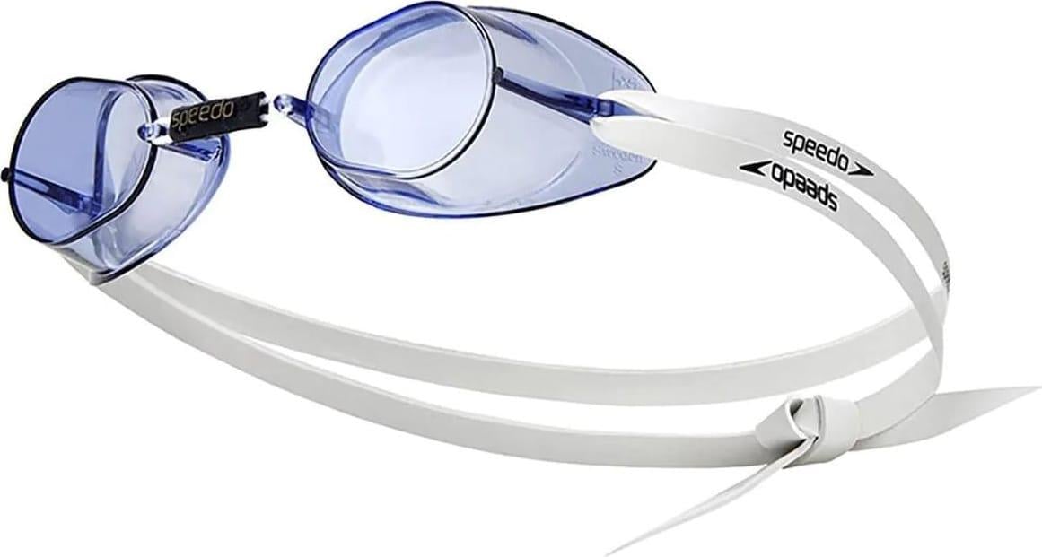 Очки для плавания Speedo SWEDISH GOGGLE 450 One Size Белый/Синий (38100412)