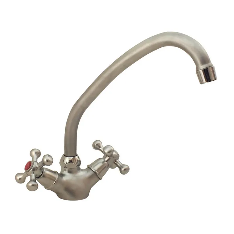 Смеситель для кухни Champion Smes 271 матовый из латуни Стальной (CH0100)