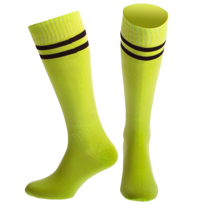 Гетры футбольные р. 39-45 Ярко-салатовый (208-120-14)