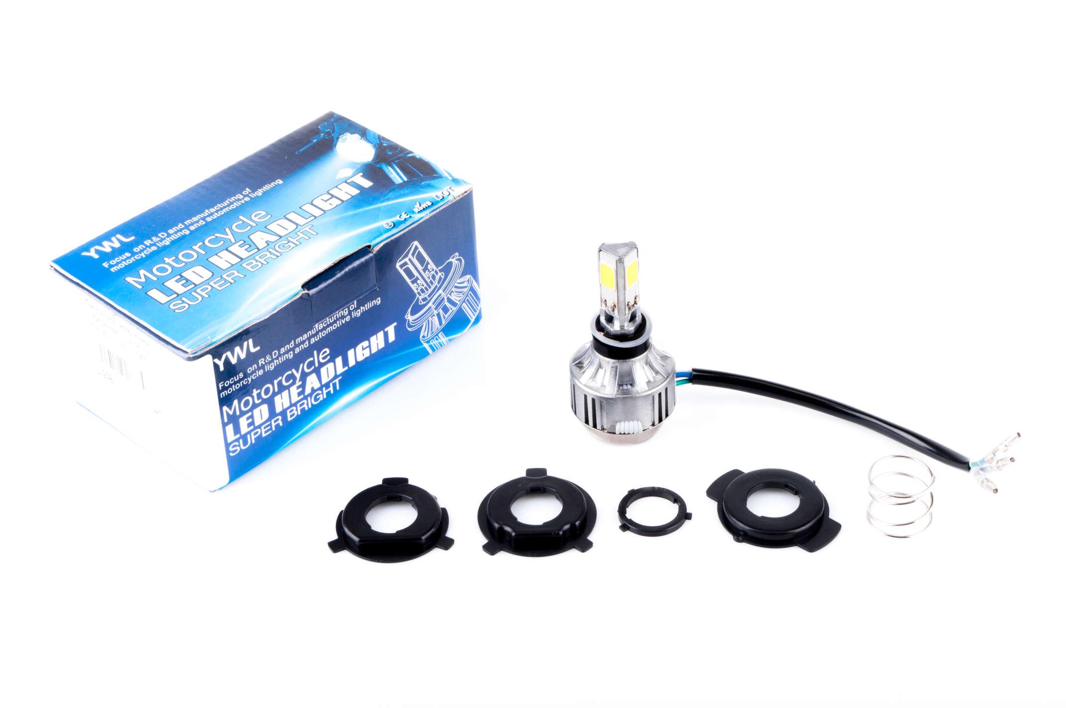 Лампа YWL с переходниками 12V 8W/18W (L-249)