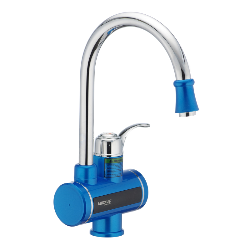 Проточный водонагреватель MIXXUS Electra 240-E Blue с индикатором температуры (MI2747)