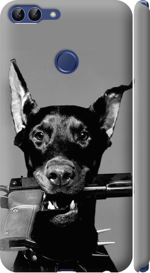 Чехол на Huawei P Smart Доберман (2745m-1346-42517)