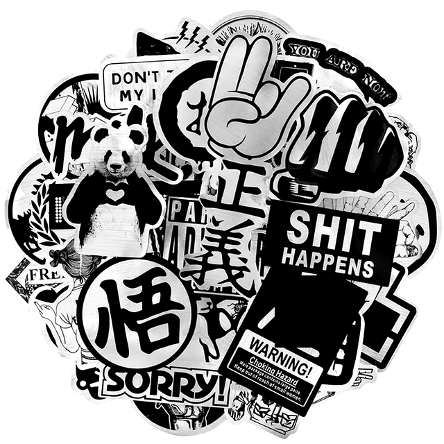 Набор наклеек Голограмма Имитация металла для гаджета/телефона/авто 100 шт. (10114)