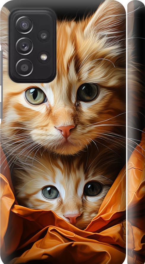 Чехол на Samsung Galaxy A52s 5G A528B Котики 2 (5664m-2583-42517)