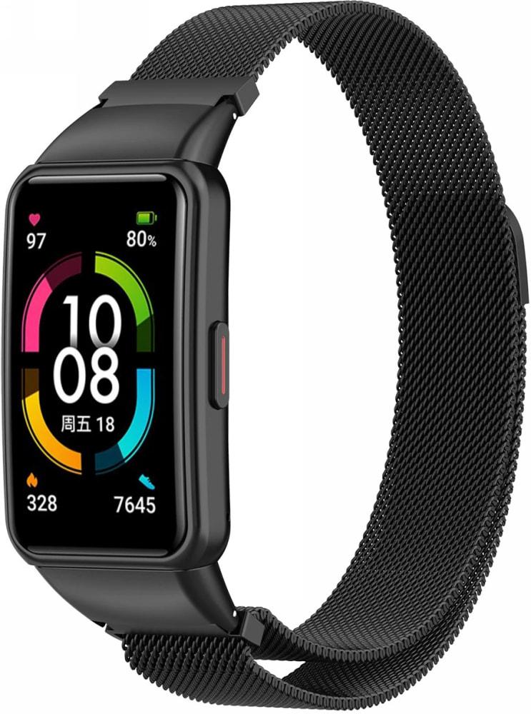 Ремінець Міланська петля Milano для Honor Band 6 Black (30606-2B) Ремінець Міланська петля Milano для Honor Band 6 Black (30606-2B)