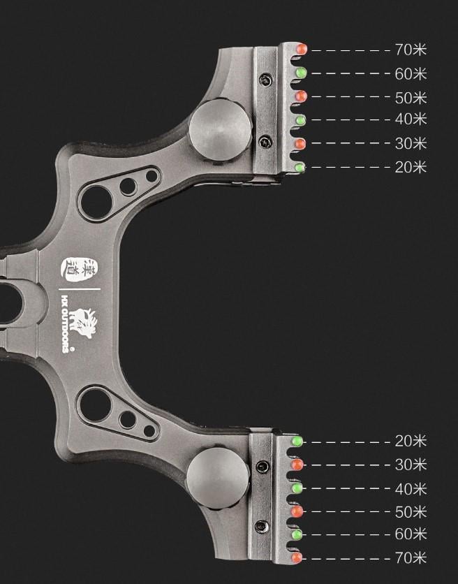 Рогатка з прицілом HX Outdoors Hunting Slingshot EDC-079 Grey (EDC-079B) - фото 4 Рогатка з прицілом HX Outdoors Hunting Slingshot EDC-079 Grey (EDC-079B) - фото 4