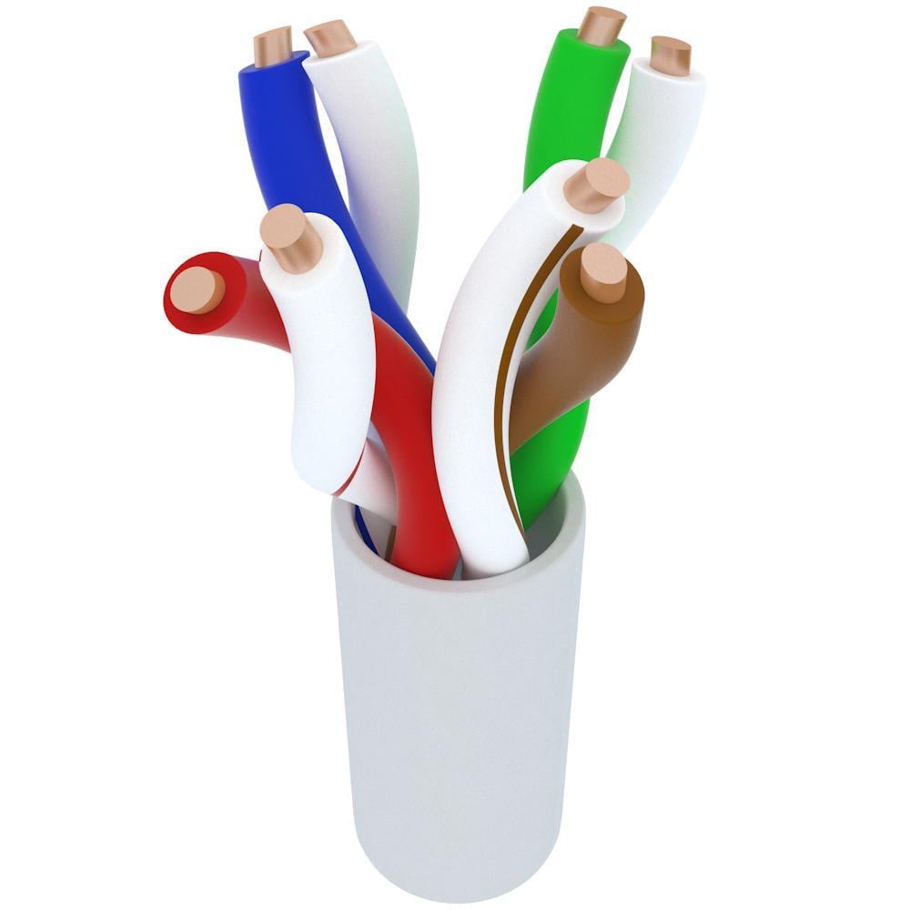 Кабель сетевой внутренний DCG UTP-cat5E биметалл 4х2х0,5 (28366097)