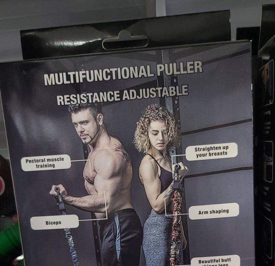 Эспандер для фитнеса Puller Resistance Adjustable (ZHM013) - фото 4