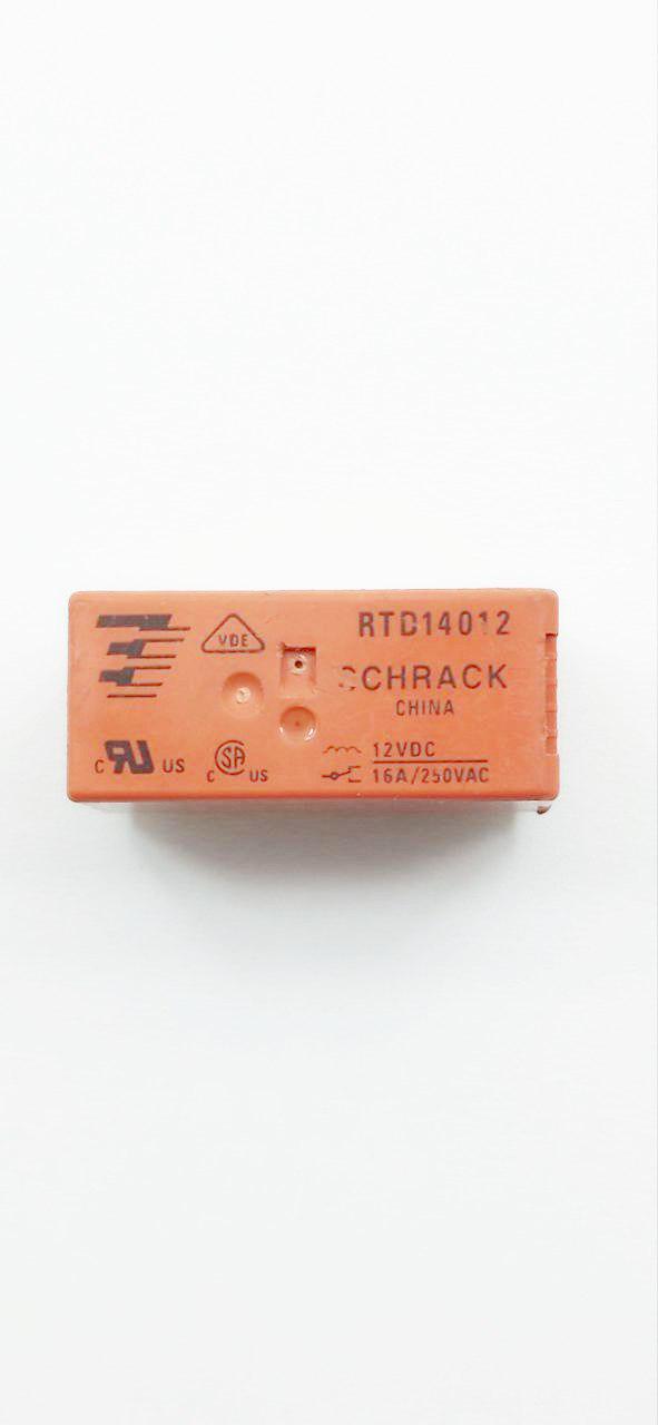 Реле Schrack RTD14012 12DC 16A SPDT 29x12x15 мм (33879)