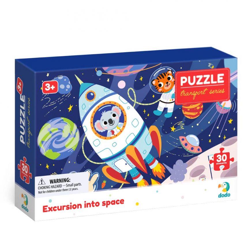 Пазл детский DoDo Toys Экскурсия в Космос от 3 лет 30 эл. (IP-177-P-1410) Пазл детский DoDo Toys Экскурсия в Космос от 3 лет 30 эл. (IP-177-P-1410)