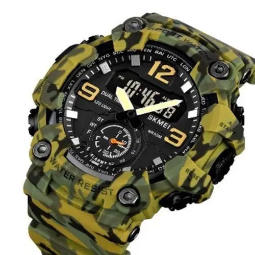 Часы наручные мужские Skmei 1965CMGN Camo Green (tf4698) - фото 4