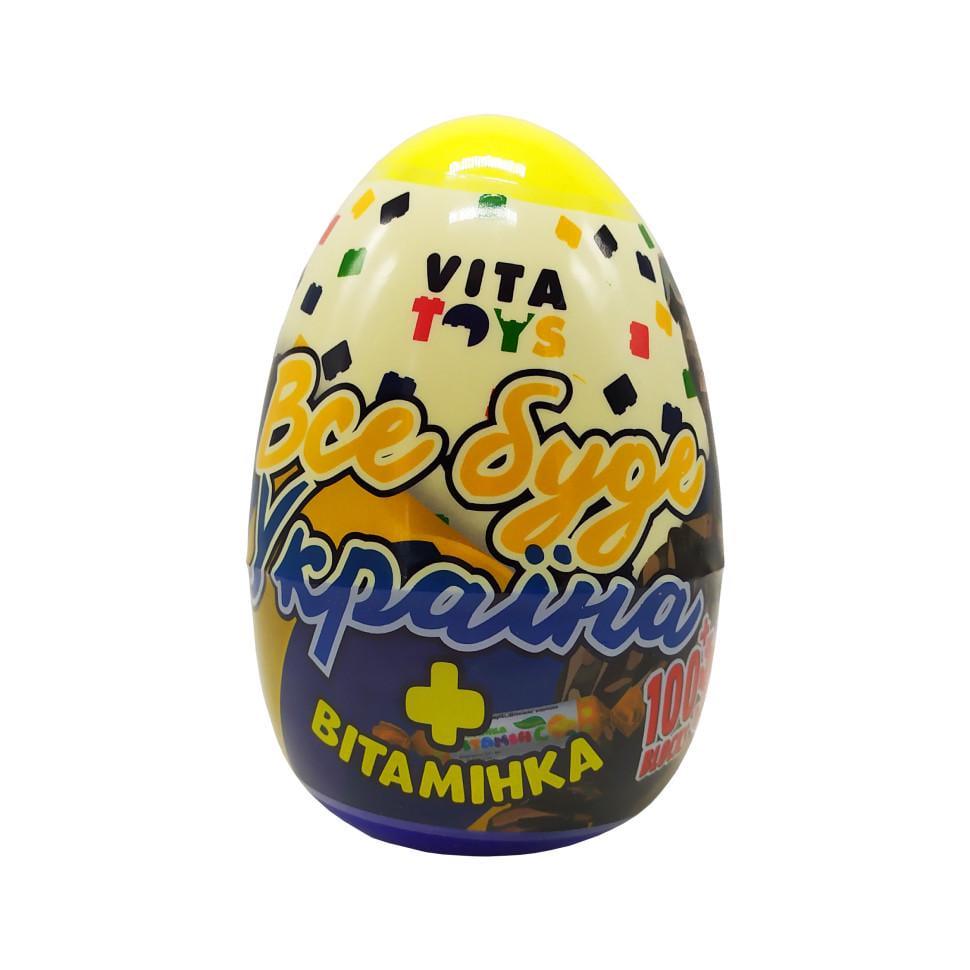 Конструктор в яйце VitaToys VTK 0090 Все будет Украина 100 деталей (30190)