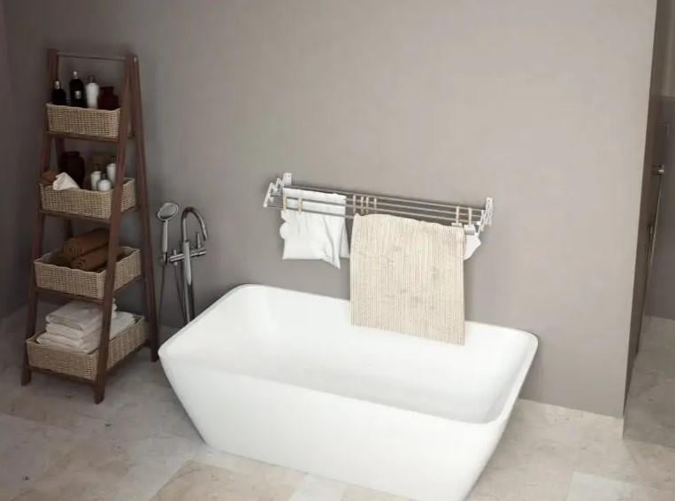 Сушилка для белья настенная Colombo Soffietto Steel 80 (SF080) - фото 3 Сушилка для белья настенная Colombo Soffietto Steel 80 (SF080) - фото 3