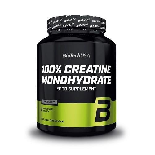 Креатин BioTech 100% Creatine Monohydrate jar 1000 г Без вкуса