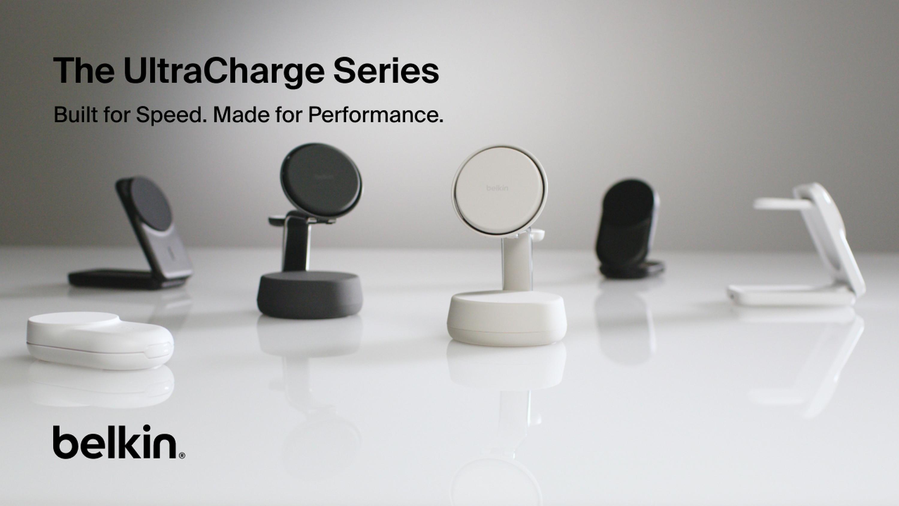 Зарядний пристрій бездротовий Belkin UltraCharge 2в1 Foldable Magnetic Charging 25 Вт Білий (WIZ039KQ 30492702) - фото 10 Зарядний пристрій бездротовий Belkin UltraCharge 2в1 Foldable Magnetic Charging 25 Вт Білий (WIZ039KQ 30492702) - фото 10