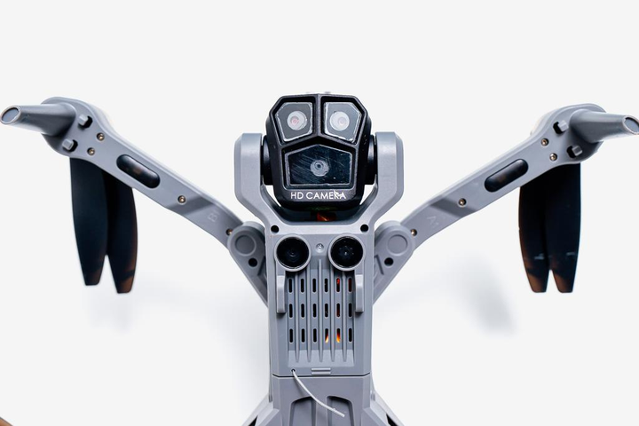 Радиоуправляемый дрон детский K11 с HD камерой и орбизами для стрельбы Серый (22585924) - фото 8 Радиоуправляемый дрон детский K11 с HD камерой и орбизами для стрельбы Серый (22585924) - фото 8