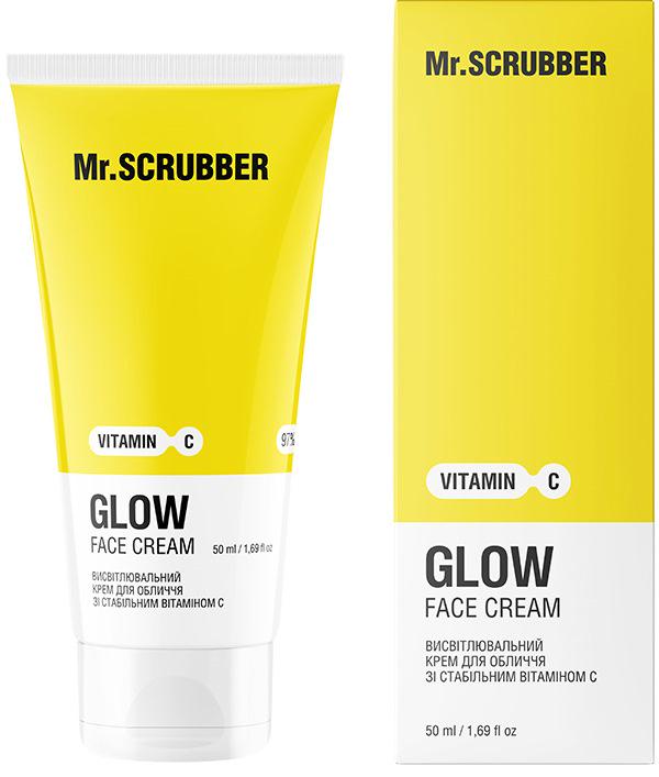 Крем для лица осветляющий Mr.SCRUBBER Glow Vitamin C со стабильным витамином С 50 мл (21076)