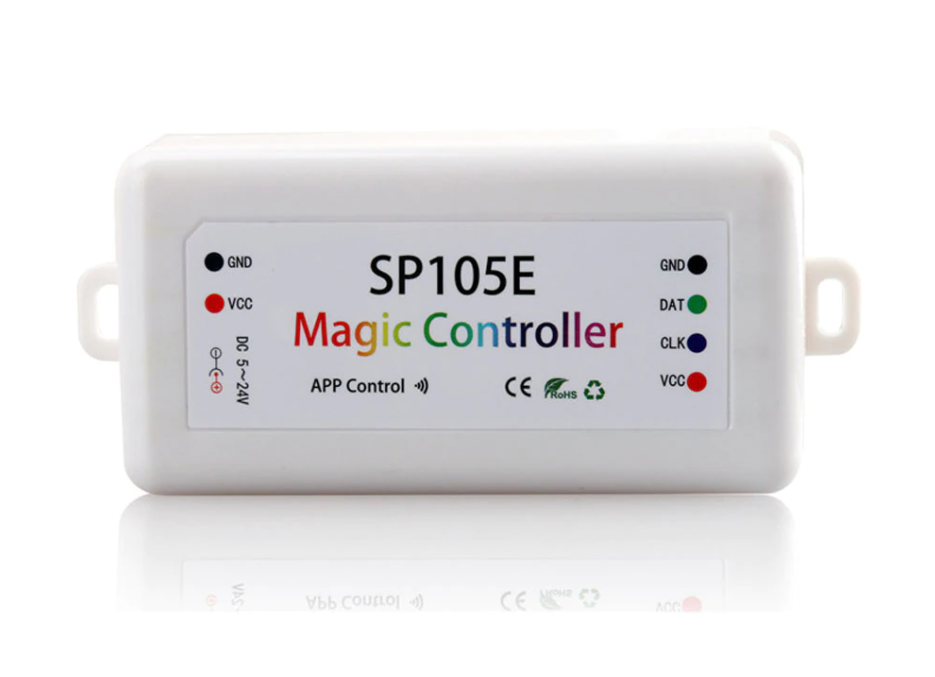 Контроллер адресной светодиодной ленты RGB Bluetooth 2048px для WS2811/WS2812b/WS2813/1804/6803/1903 (28461)