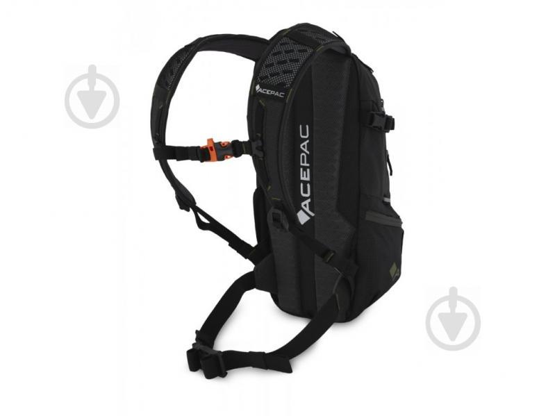 Велорюкзак дитячий Acepac Flite 6 Чорний - фото 2
