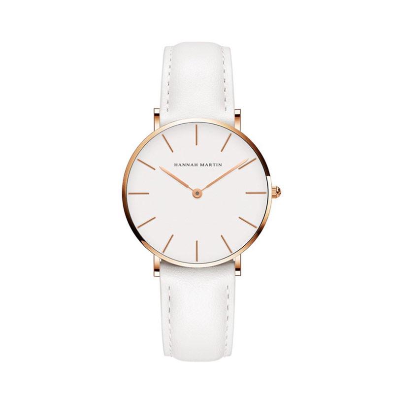 Часы женские Hannah Martin CB36 White/Gold (1393473645)