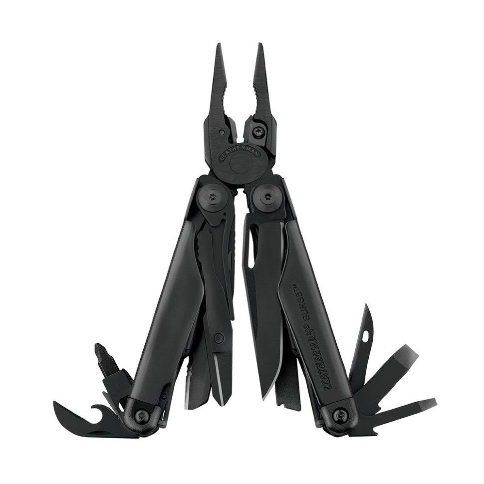 Мультитул Leatherman Surge Black, чехол Molle