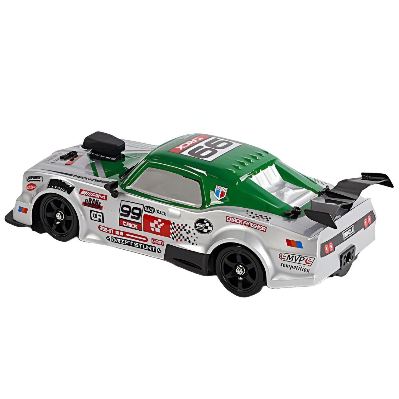 Машина SC 16 A 05-04 4х4 дрифт/парогенератор/свет/аккумулятор 7,4V Зеленый