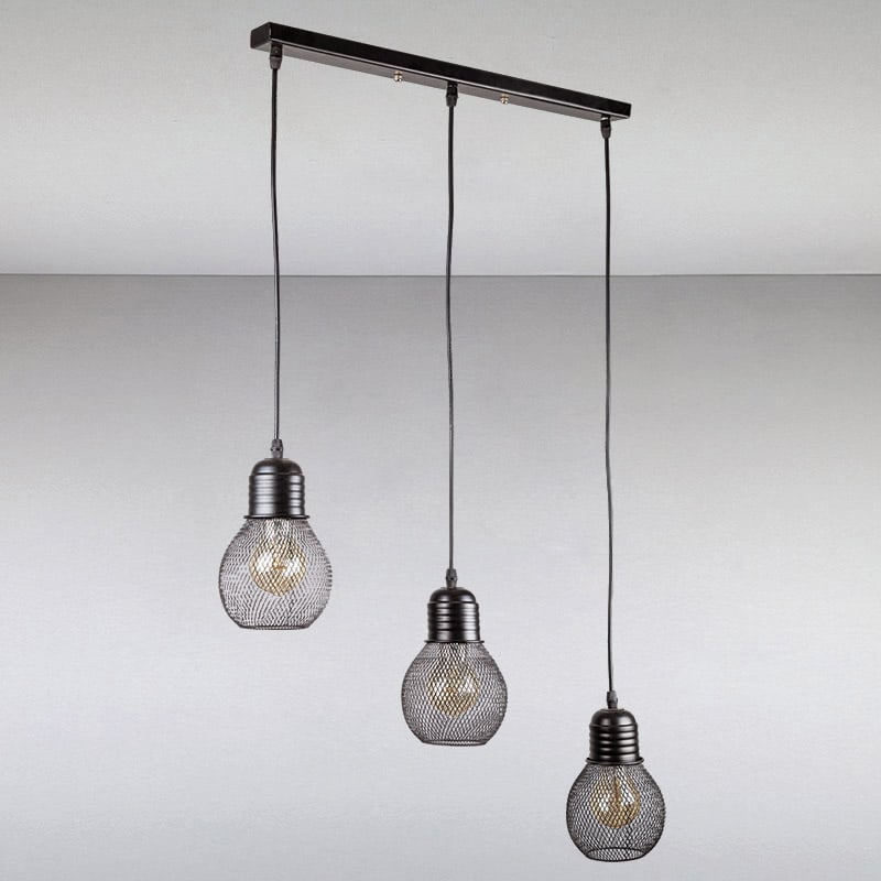 Люстра Light House LS-13458-3 BK 500 Черный (12781)