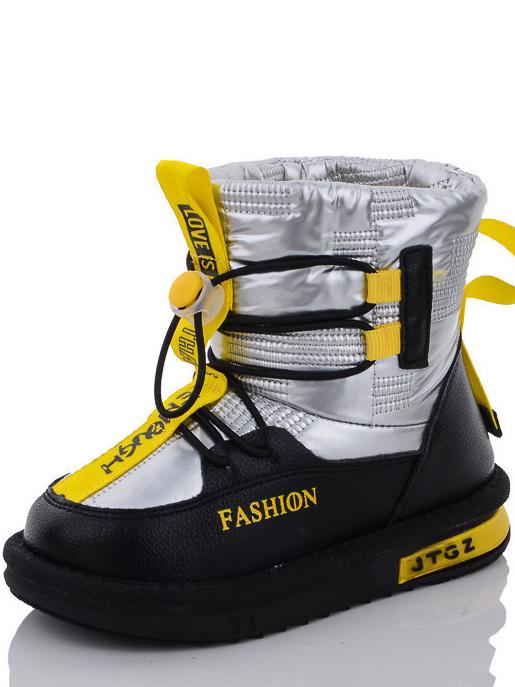 Дутики с натуральной шерстью Paliament B8811-6 р. 30 Серебристый