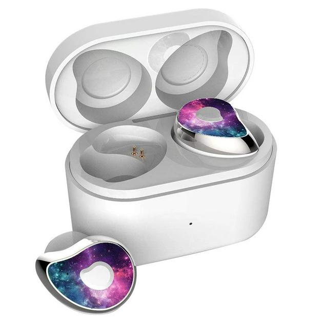 Наушники MDR HBQ SE6 TWS BT Bluetooth с кейсом/зарядным блоком White/Purple (MX13638)