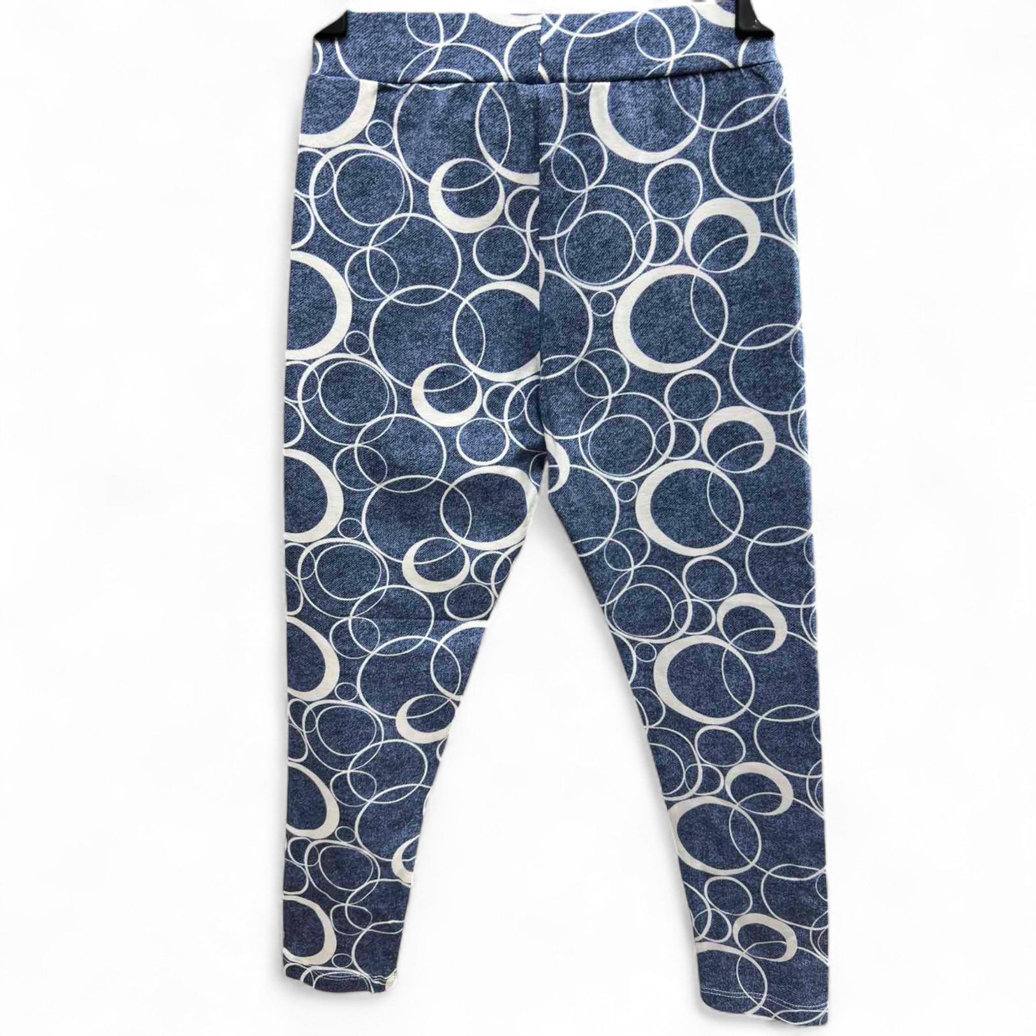 Лосини дитячі для дівчинки Wanex TYT2-41426 122 см Blue ( T_TYT2-41426Blue/122)