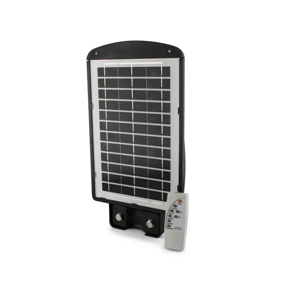 Фонарь аккумуляторный на солнечной батарее Cobra solar street light R1 1VPP 125W с пультом UKC Черный (1008634-Black) - фото 2