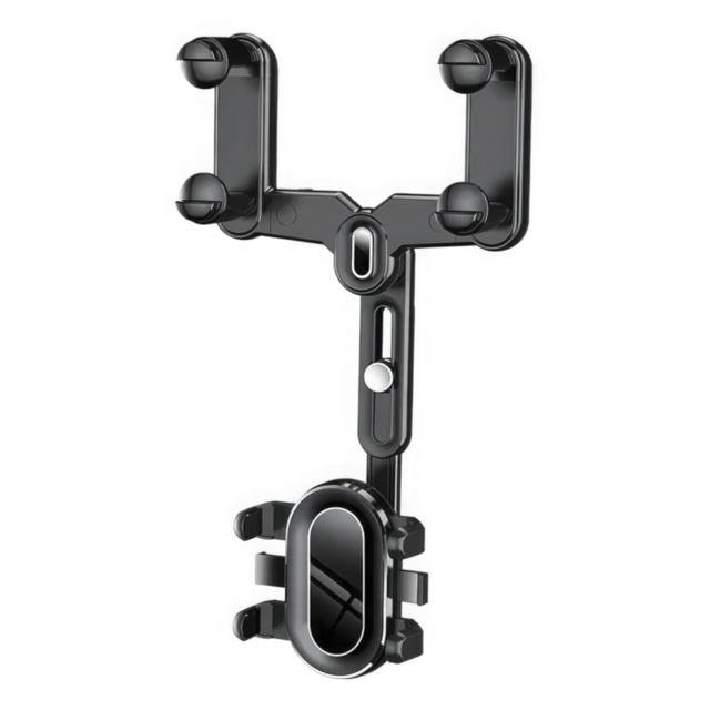 Держатель для телефона в машину Clip phone Holder на зеркала заднего вида (1010404-Black)