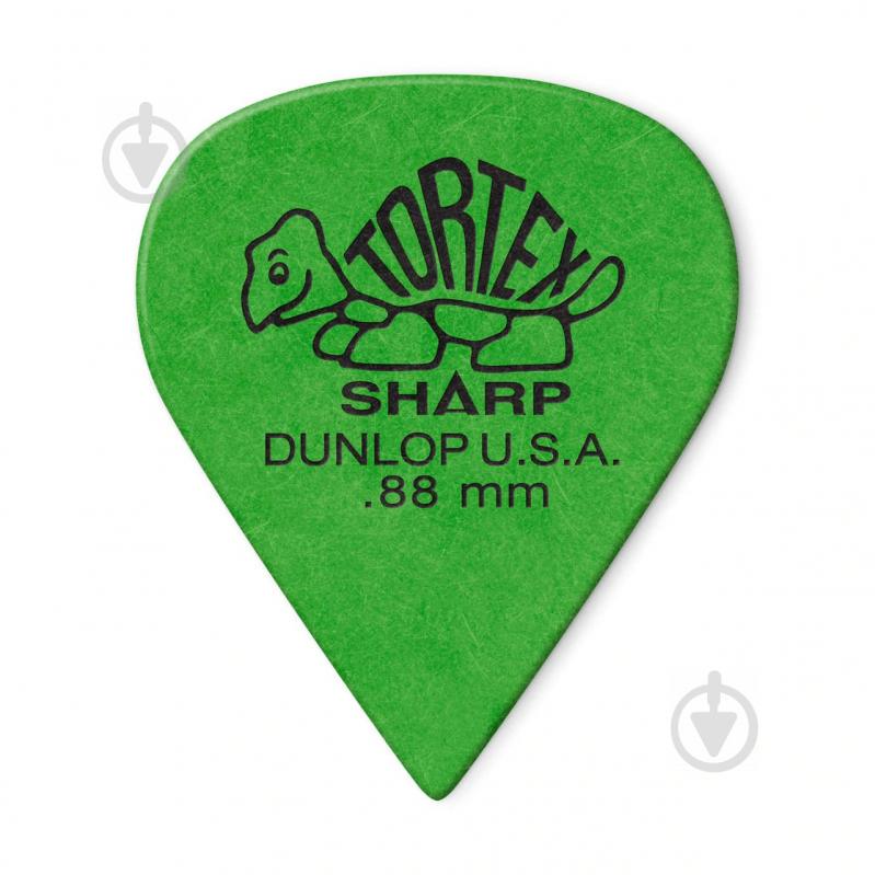 Медиаторы Dunlop 412P.88 Tortex Sharp Player's Pack 0.88 mm (12 шт.) - фото 2
