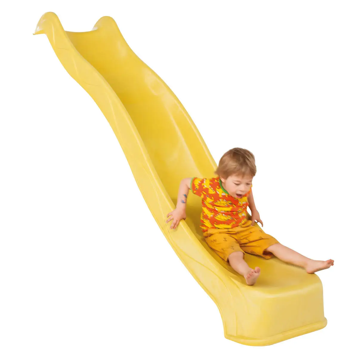 Гірка дитяча пластикова із підключенням води 3 м Жовтий (sp3000y) - фото 1