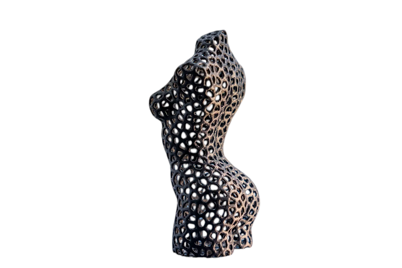 Скульптура фигурная Woman Body Voronoi Art Sculpture 12 см