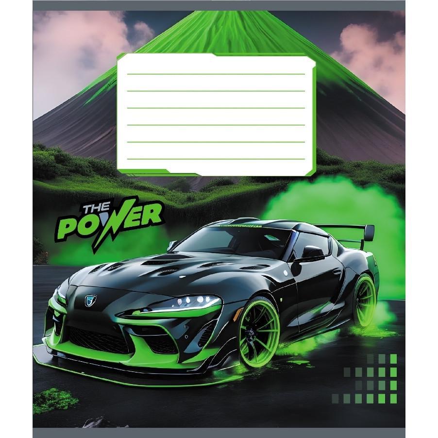 Зошит учнівський Leader Супер сила 012-510041C-1 в косу лінію 12 арк. (RLT55172)