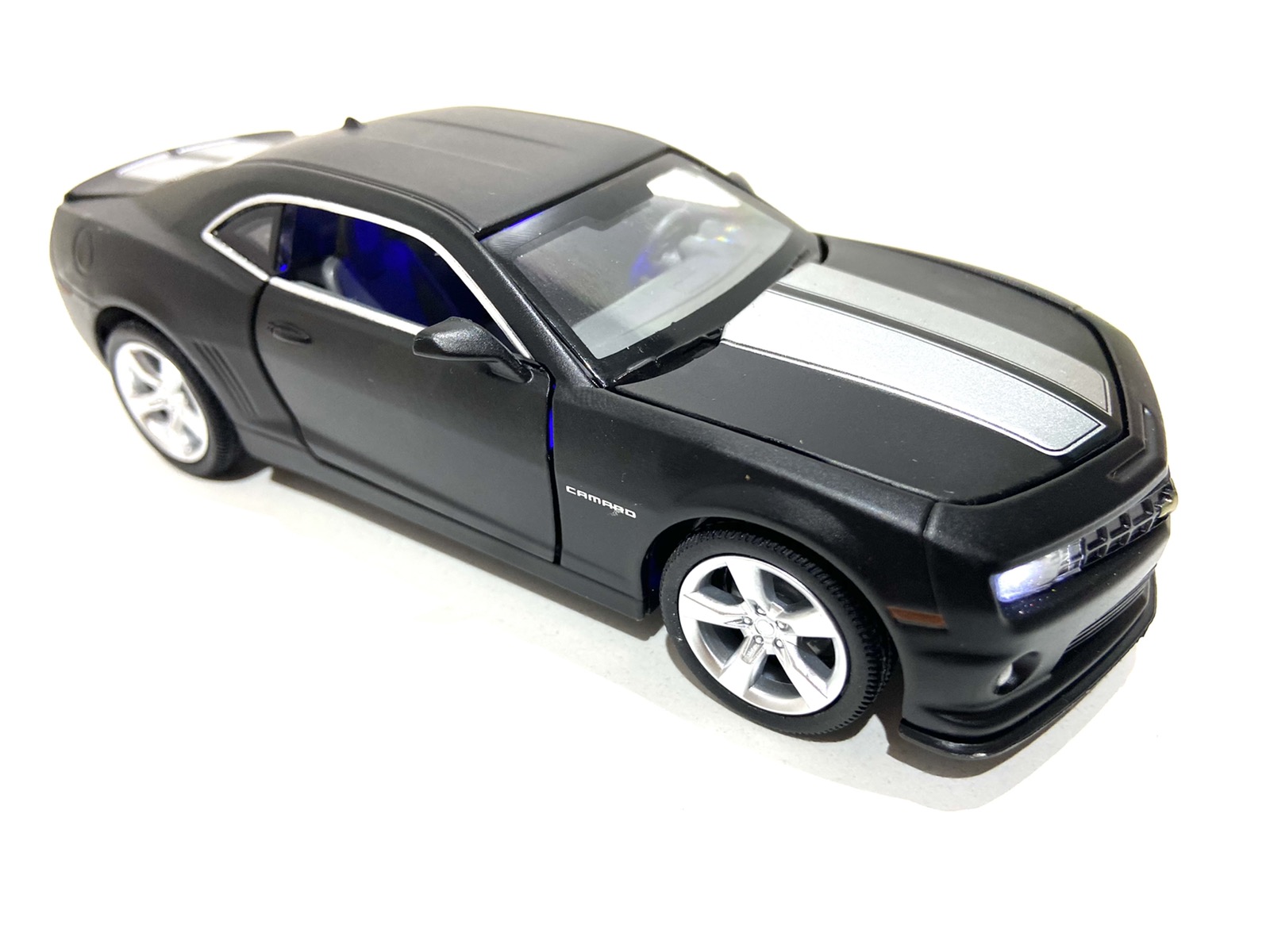 Машинка металлическая Автопром Chevrolet Сamaro 1:32 Черный (68335)