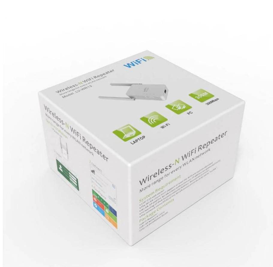 Ретранслятор Pix-Link Repeater Wi-Fi LV-WR13 WPS 300Mbps - фото 6